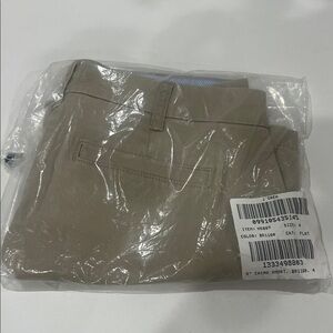 J. Crew Women's Tan Chino Shorts, 5 inch.